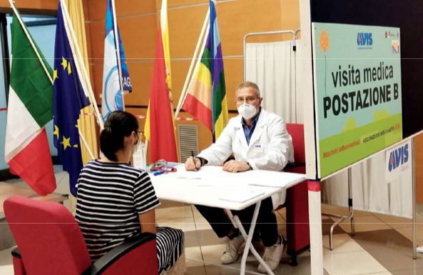 Anche all’AVIS si vaccina