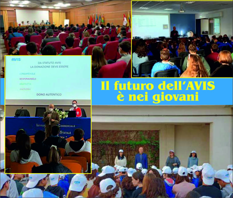 Il futuro dell’AVIS è nei giovani